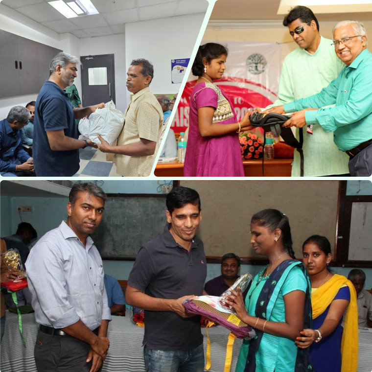 Hands holding a heart symbolizing donation